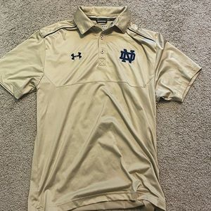 NOTRE DAME TEAM ISSUED POLO